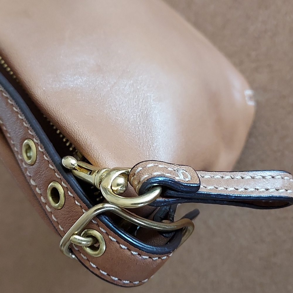 Coach Vintage Mini Leather Bag, EUC - Picture 6 of 12